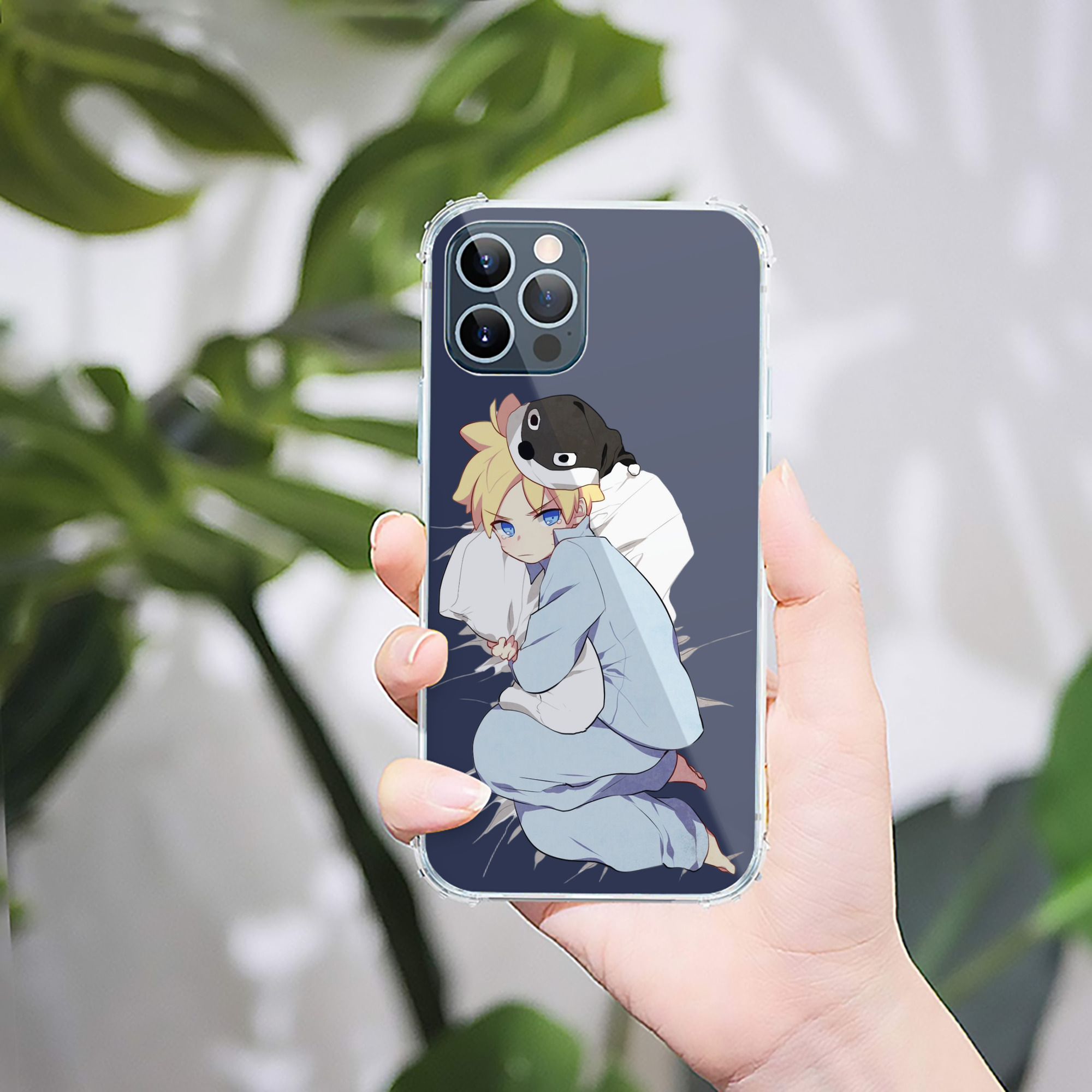 （画像用） NARUTO -ナルト- うずまき ナルト Uzumaki Naruto 【iPhone 12シリーズ対応】透明スマホケース（クリアソフトケース）